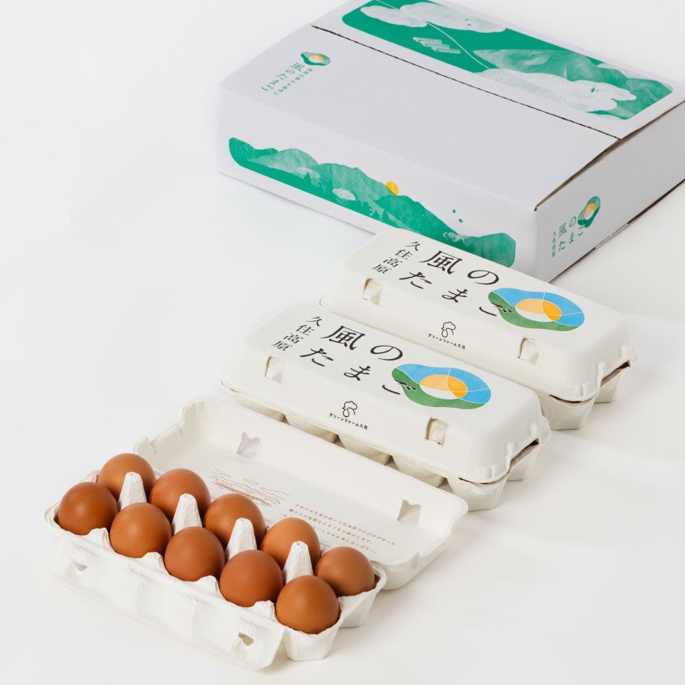 オンラインストア 風のたまご Basic 30個入り | グリーンファーム久住